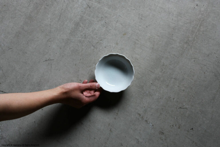 KIKYOU small bowl 130mm / Crackle glaze