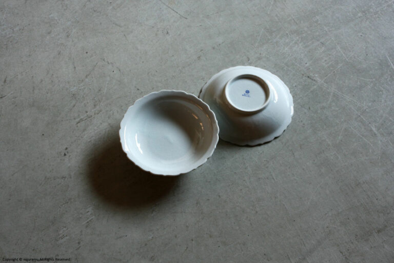 KIKYOU soup plate 210mm / Crackle glaze