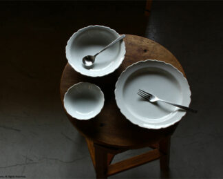 KataKutani KIKYOU plates / Crackle glaze