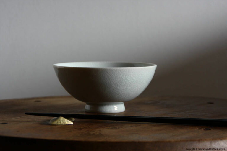 Rice bowl / Crackle glaze