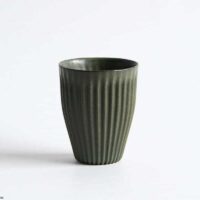 fin cup, high / olive