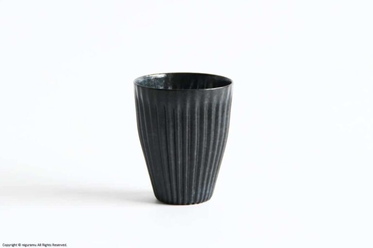 fin cup, high / indigo
