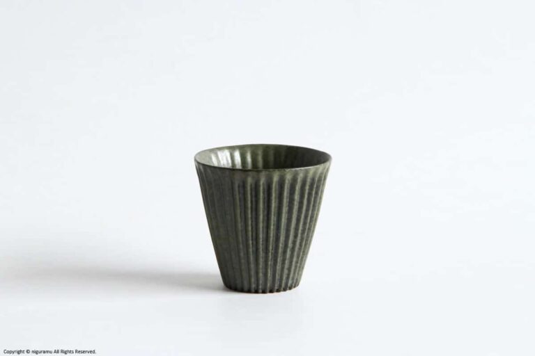 fin cup, low / olive