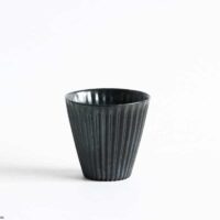 fin cup, low / indigo