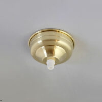 Ceiling cover / brass-gold