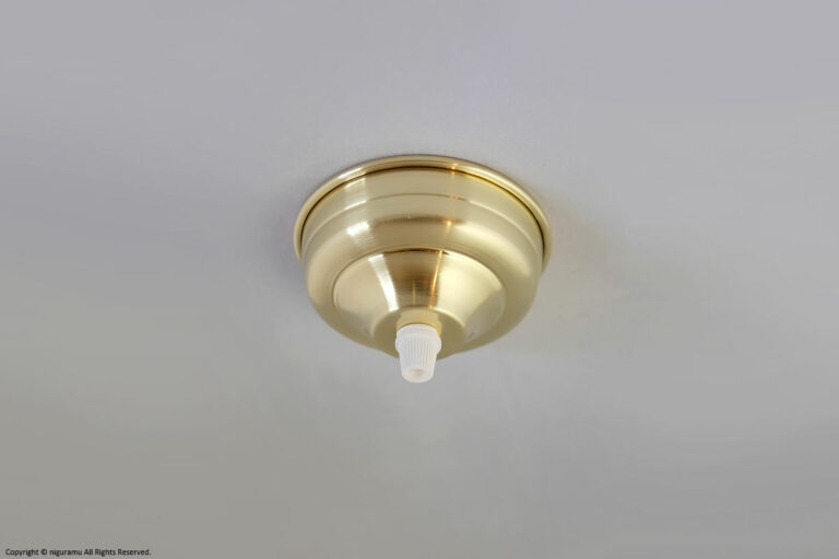 Ceiling cover / brass-gold