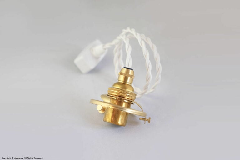 Lamp fitting / white (Default cord length: 400 mm)