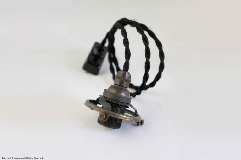 Lamp fitting / black (Default cord length: 400 mm)