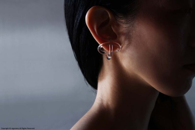 ear-cuff (D), circle / CL