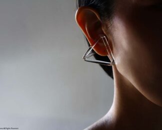 ear-cuff (D), triangle / CL