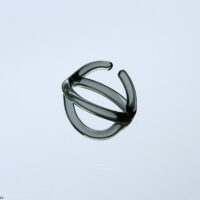 ear-cuff DIMENSION, circle / BK