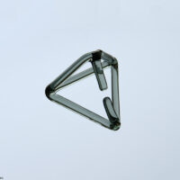 ear-cuff DIMENSION, triangle / BK