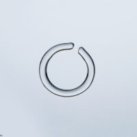 ear-cuff FLATSHAPES, S circle / CL