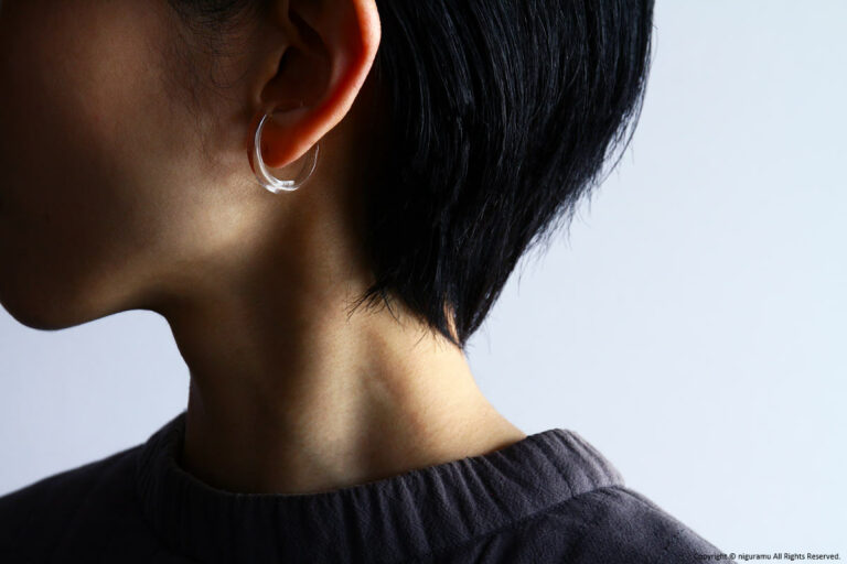 ear-cuff FLATSHAPES, S circle / CL