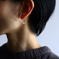 ear-cuff FLATSHAPES, S square / CL