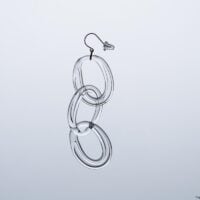 bubble chain earring / CL