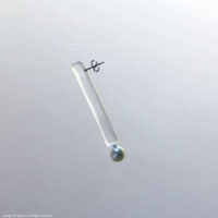 pearl stick earring / CL