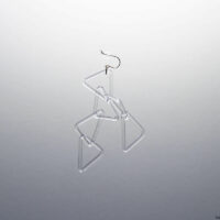 polygon shadow earring / CL