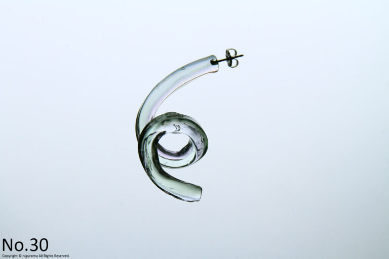 lumber prism earring L -No.30