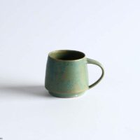 Mug, R / patina green