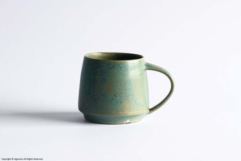 Mug, R / patina green