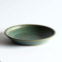 Narrow Rim Bowl 240 / patina green