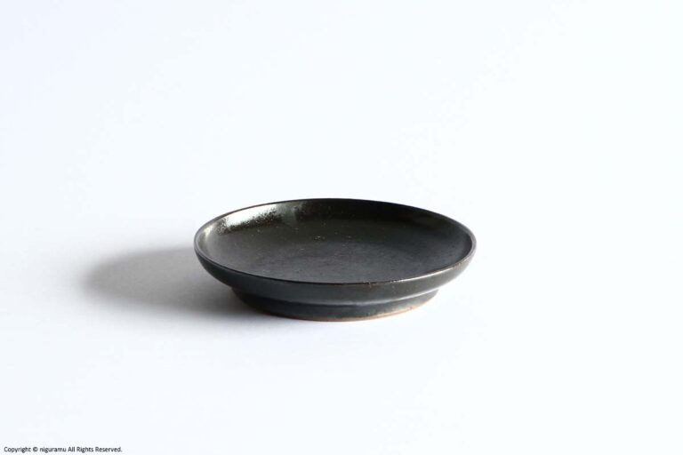 Round dish 120 / matte black