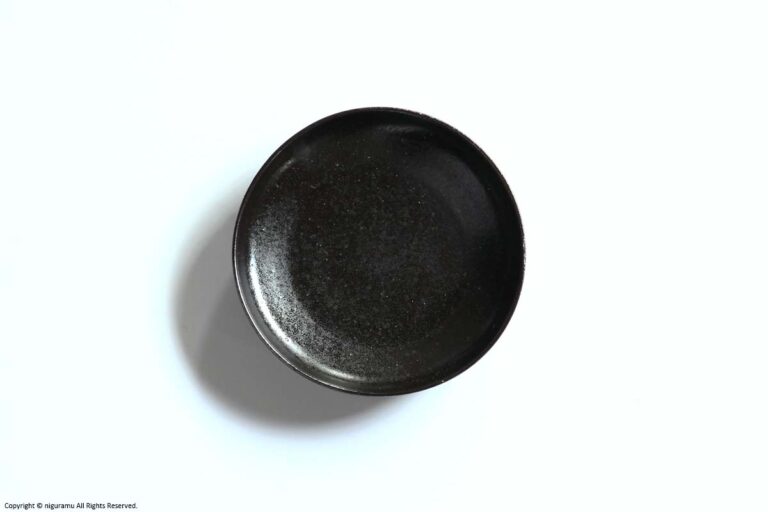 Round dish 120 / matte black