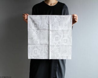 福島の刺子織, 大判ハンカチ