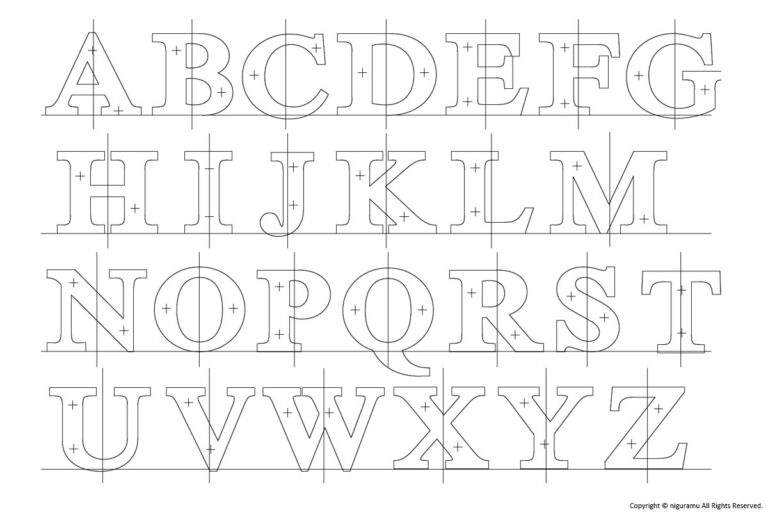 Cast metal sign letters, serif "One uppercase alphabet (Only one of A to Z.)"