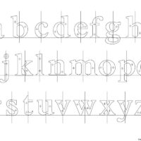 Serif "One lowercase alphabet (Only one of a to z.)"