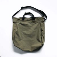 2way tote / カーキ (tape-bk)