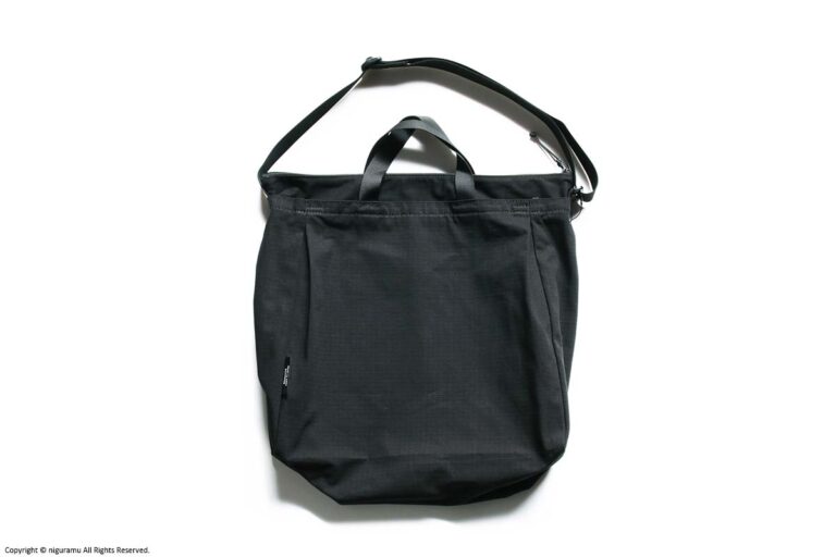 2way tote / Black (tape-bk)