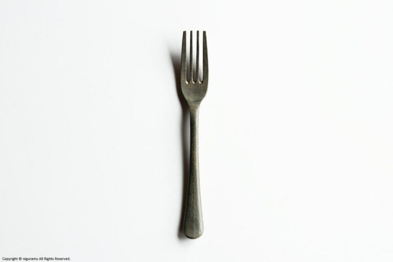 Wooden fork A / Urushi-Gray