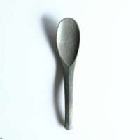 Wooden Chinese spoon / Urushi-Gray