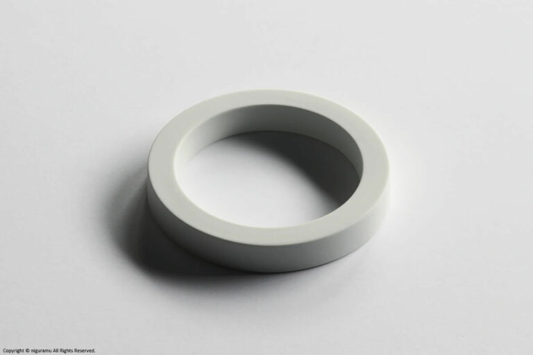 TA, Ring / Unglazed White