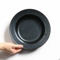 YH, soup bowl 230 / steel black