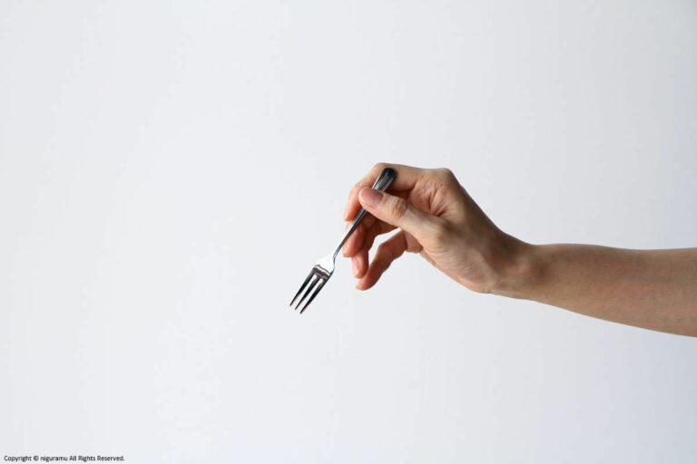 Compare the size of the "Deco, Cocktail Fork" and the hand.