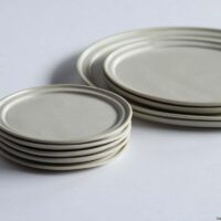 Stack the plates.