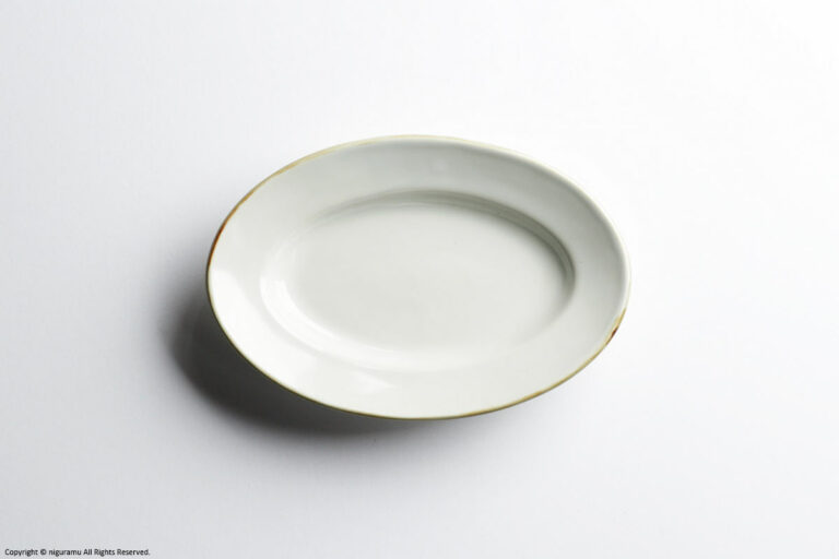 goodol tough, Oval plate S / white