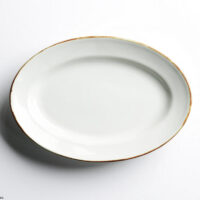 goodol tough, Oval plate M / white