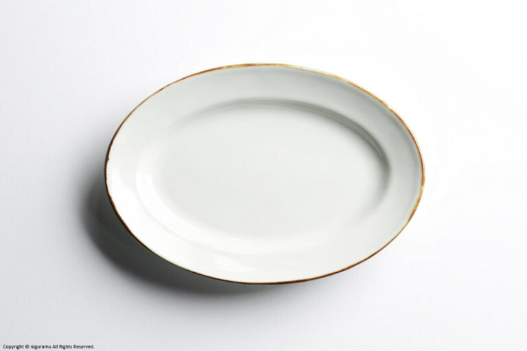 goodol tough, Oval plate M / white