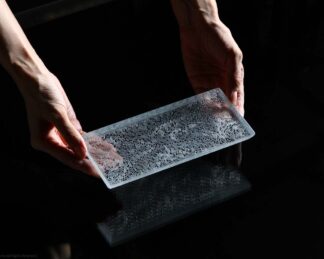 Narrow rectangular plate , mebuku