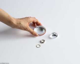 Glass ring-holder
