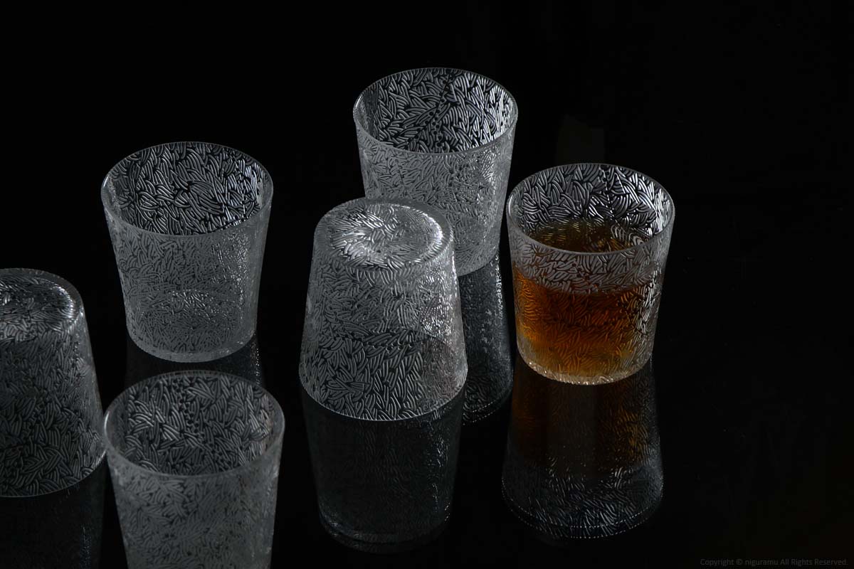 Small glass , mebuku