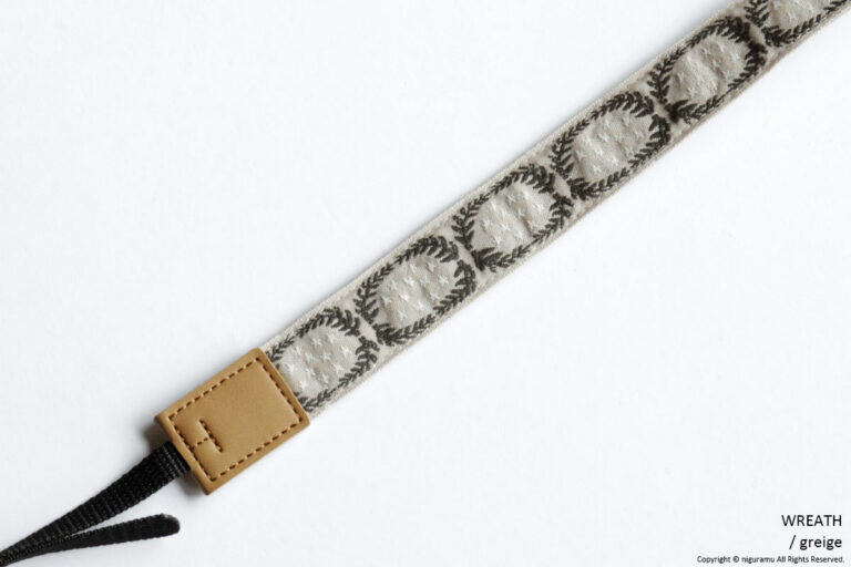 Camera strap, WREATH / greige