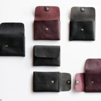 hoshi kana - wallet / Black & Plum