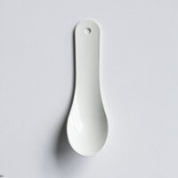 SARO, Chinese spoon Large (enamelled) / White