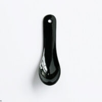 SARO, Chinese spoon Small (enamelled) / Black