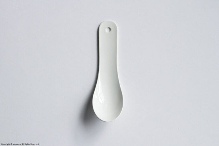 SARO, Chinese spoon Small (enamelled) / White
